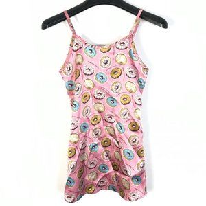 Donuts print dress